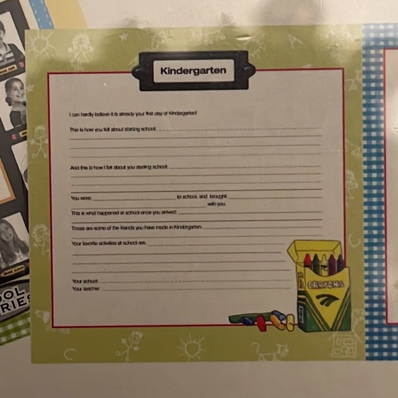 Keep take photo album and journal, school memories - Picture 5 of 10